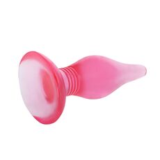Plug Anal Silicon Roz - culoare si material