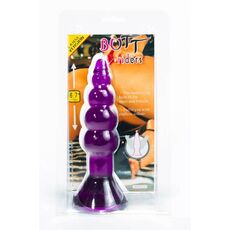 Butt Anal Baile "Butt Riders" 18 cm - Violet - dimensiuni complete