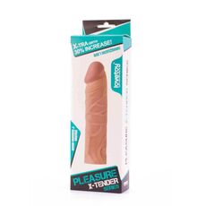 Prelungitor Penis Lovetoy &raquo;Pleasure X-Tender 2&laquo; 17 cm - Natural