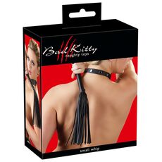 Bici Piele Bad Kitty 38 cm - Negru