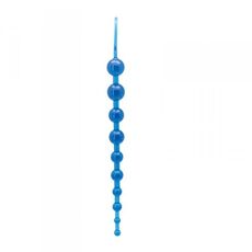 Bile Anale Toyz4Lovers "Erotica Blue" 26 cm - Albastru - detaliu design