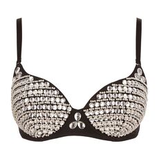 Sutien Push Up Pietre Crystal