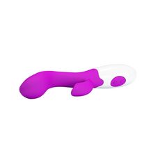 Vibrator Dubla Stimulare Pretty Love »Brighty« 20 cm - Violet