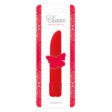 Vibrator Mini Toyz4Lovers »Classics« 14 cm - Rosu - vedere frontala