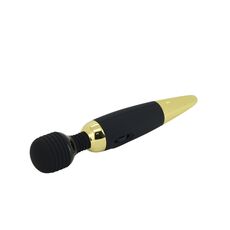 Aparat Masaj Pretty Love »Power Wand Gold« 25 cm - Negru