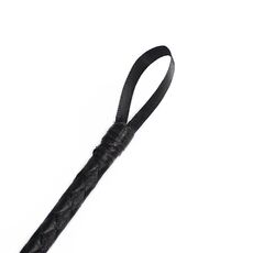 Cravasa Toyz4Love "Fetish Art Easy Horse Whip" Negru - detaliu design