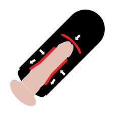 Masturbator Pipedream "Elite Vibrating Mega Milker" 23,9 cm - Natural##