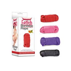 Sfoara Bondage NMC "Extra Love Rope" 10 Metri - Rosu##
