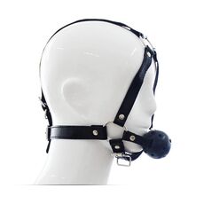 Masca Head Harness + Ball Gag [ Calus cu Bila ]