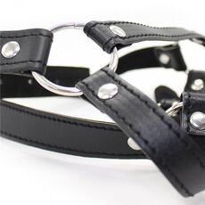 Masca Head Harness + Ring Gag [ Calus cu Inel ]#