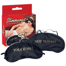 Set Masca de Ochi Blindfold - Negru