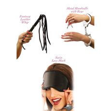 Set Bondage Pipedream "Fetish Fantasy Series" - Negru