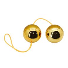 Bile Vaginale Kegel Toyz4Lovers "Gold Balls" 22 cm - Galben