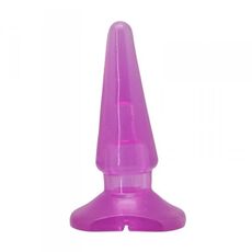 Butt Anal Toyz4Lovers "Jelly Plug" 10,2 cm - Violet - culoare si material