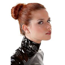Rochie Latex Look  Black Level - Negru
