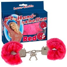 Catuse Plus You2Toys "Hand-Schellen" Rosu