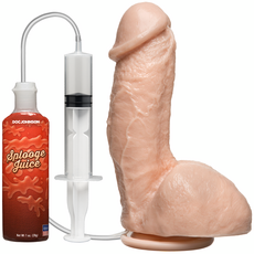 Dildo Doc Johnson "Squirting Cock" 18,8 cm - Natural##