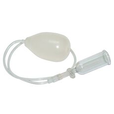 Pompa Sani cu Vacuum You2Toys »Crystal Clear« Alb
