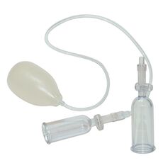 Pompa Sani cu Vacuum You2Toys »Crystal Clear« Alb
