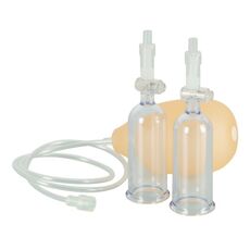 Pompa Sani cu Vacuum You2Toys »Crystal Clear« Alb