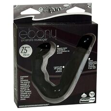Vibrator NMC »Ebony Prostate« 13,5 cm - Negru