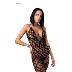 Bodystocking 7058 Rimes - Negru