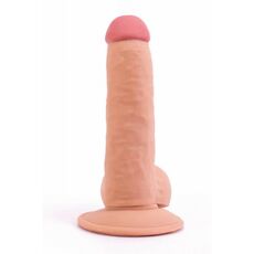 Dildo Ultra Soft Dude Realistic 7.5" - [ 19 cm x 3,9 cm ] - culoare si material