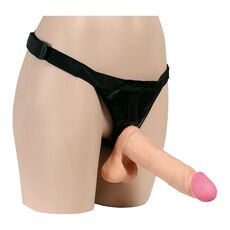 Strapon Femei Set Vac-U-Lock »Ultra Harness« 20,5 cm - Natural