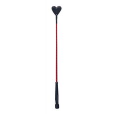Cravasa Piele din Piele Naturala, Devil Sticks, forma inima, 66cm - vedere frontala