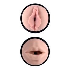 Masturbator Lovetoy "Master Double Stroker" 22 cm - Natural - detaliu design