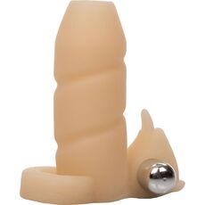 Manson Penis California Exotics  "Futurotic 4 Way Arouser" 10 cm - Galben##