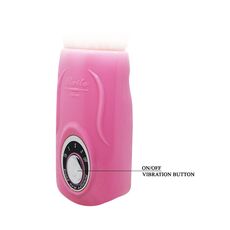 Vibrator Limba HAOOY &raquo;Tongue&laquo; 16,5 cm - Roz - vedere laterala