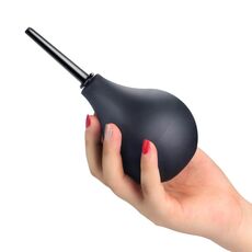 Irigator igiena intima Deluxe Fetish Black tip para