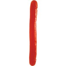 Dildo Dublu Seven Creations "Red Dong" 30 cm - Rosu