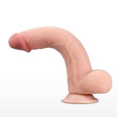 Dildo Realistic Lovetoy "Sliding Skin Dong 9" 23 cm - Natural##