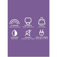 Aparat Masaj RelaXxxx »Magic Massager« 32 cm - Alb