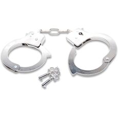 Catuse Metal Pipedream "Official Handcuffs" - Argintiu##