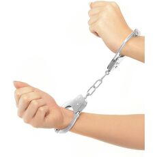 Catuse Metal Pipedream "Official Handcuffs" - Argintiu##