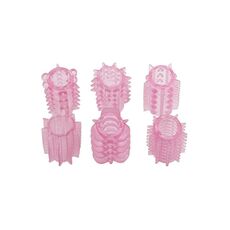 Set 6 Mansoane Penis &raquo;Toyz4Lovers&laquo; 4 cm - Roz