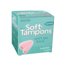 Tampoane Igienice Femei Joydivision "Normal Soft Tampons" - 3 Bucati - Roz