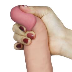 Vibrator Lovetoy »Ultra Soft Dude« 22,5 cm - Natural