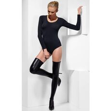 Ciorapi Negri Wetlook Leg Avenue - Negru