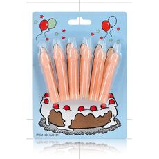 Set Lumanari Ceara Erotica "Candles Penis" 7 cm - Natural##