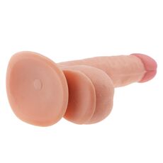 Dildo Ultra Soft Dude Realistic 7.5" - [ 19 cm x 3,9 cm ] - dimensiuni complete