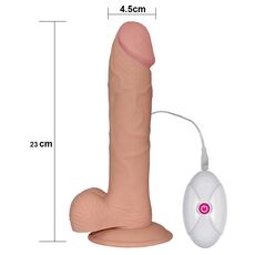 Vibrator Lovetoy »Ultra Soft Dude« 23 cm - Natural