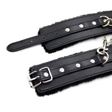 Catuse cu Blana Fetish Addict - Negru##