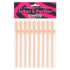 Set Paie de Baut Lovetoy "Willy Straws" 9 Bucati