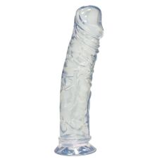 Dildo Transparent You2Toys "Crystal Clear" 19,5 cm##