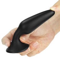 Plug Anal Silicon Negru, Lure, S - dimensiuni complete