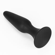 Plug Anal Silicon Negru, Lure, S - vedere laterala